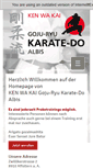 Mobile Screenshot of gojuryu-karate.ch